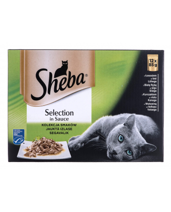 Sheba Sel in Sauce Mix Smaków 12x85g