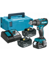 Wiertarko-wkrętarka udarowa akumulatorowa 18V DHP485RF3J MAKITA - nr 1