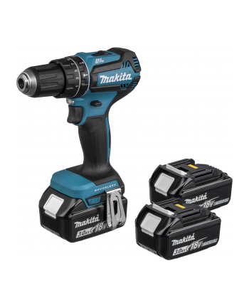 Wiertarko-wkrętarka udarowa akumulatorowa 18V DHP485RF3J MAKITA nr 1