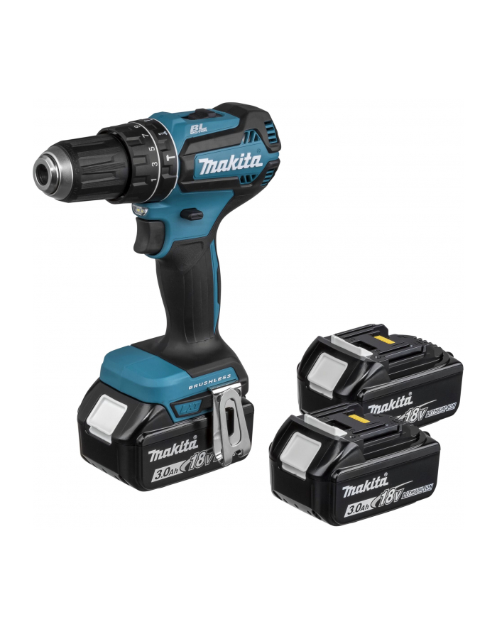 Wiertarko-wkrętarka udarowa akumulatorowa 18V DHP485RF3J MAKITA główny