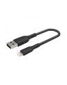 belkin Kabel Braided USB- Lightning 15cm czarny - nr 8