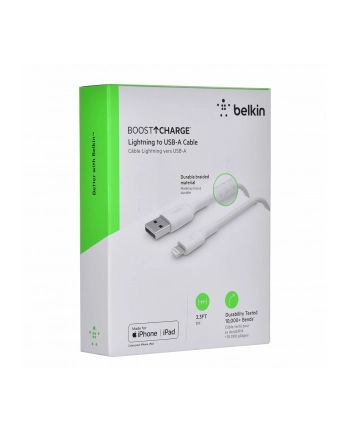 belkin Kabel Braided USB- Lightning 1m biały nr 2