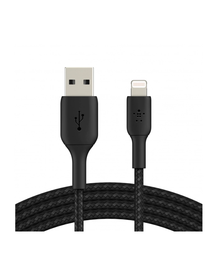 belkin Kabel Braided USB- Lightning 3m czarny główny