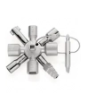 Knipex TwinKey 00 11 01, socket wrench (for common cabinets and locking systems) - nr 10