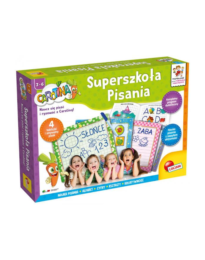 lisciani giochi Carotina plus Super szkola pisania 65455 główny