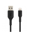 belkin Kabel Braided USB- Lightning 15cm czarny - nr 18