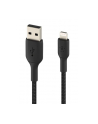 belkin Kabel Braided USB- Lightning 15cm czarny - nr 2