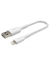 belkin Kabel Braided USB- Lightning 15cm biały - nr 5