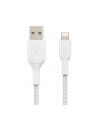 belkin Kabel Braided USB- Lightning 1m biały - nr 1