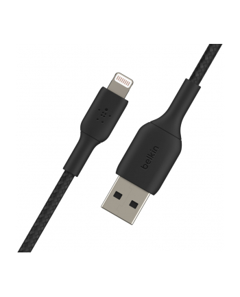 belkin Kabel Braided USB- Lightning 2m czarne