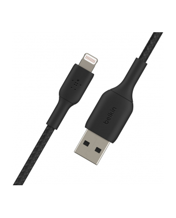 belkin Kabel Braided USB- Lightning 3m czarny