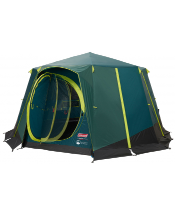 Coleman dome tent Cortes Octagon 8 Blackout (dark green, model 2020)