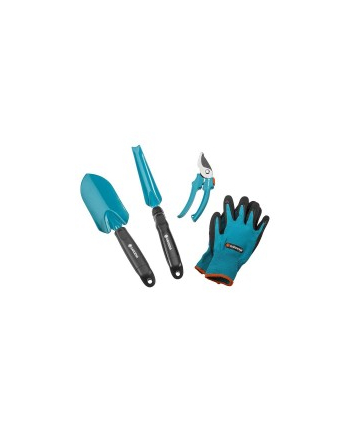 GARDENA combisystem small appliance set, special offer, garden set (turquoise / grey, 4 pieces) nr 1