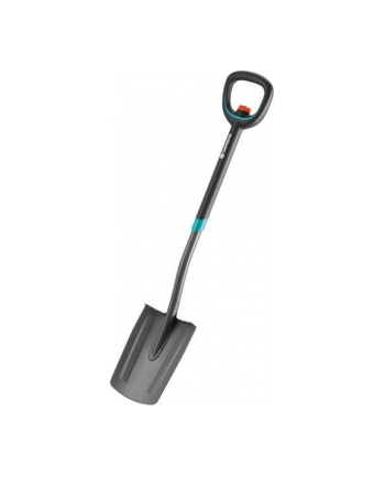 GARDENA ErgoLine telescopic spade (grey / turquoise, 106cm - 126cm)