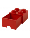 Room Copenhagen LEGO Brick Drawer 4 czerwony - RC40051730 - nr 2