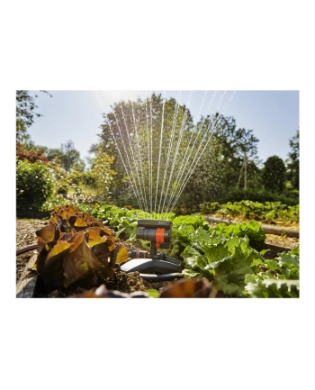 GARDENA Oscillating Sprinkler Aquazoom compact (gray / orange) nr 1
