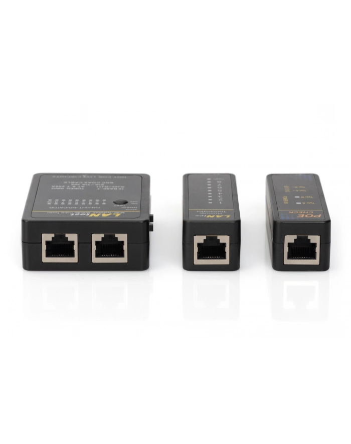 digitus Tester kabli sieciowych i komunikacyjnych (RJ45, RJ12, RJ11, BNC) główny