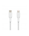 belkin Kabel Braided USB-C Lightning 1m biały - nr 12