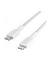 belkin Kabel Braided USB-C Lightning 1m biały - nr 6