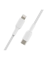 belkin Kabel Braided USB-C Lightning 2m biały - nr 16