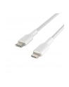 belkin Kabel Braided USB-C Lightning 2m biały - nr 5