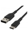 belkin Kabel Braided USB-C USB-A 1m czarny - nr 22