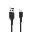 belkin Kabel Braided USB-C USB-A 2m  czarny - nr 3