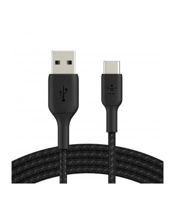 *Belkin Braided USB-C USB-A 3m  czarny nr 1