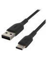 *Belkin Braided USB-C USB-A 3m  czarny - nr 21