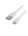 belkin Kabel Braided USB-C USB-A 3m biały - nr 17
