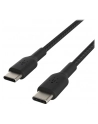 belkin Kabel Braided USB-C USB-C 1m czarny - nr 22