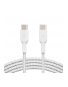 belkin Kabel Braided USB-C USB-C 1m biały - nr 19