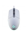 logitech Mysz G203 Lightspeed Gaming Mouse biała - nr 47