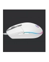 logitech Mysz G203 Lightspeed Gaming Mouse biała - nr 52