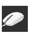 logitech Mysz G203 Lightspeed Gaming Mouse biała - nr 95