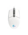 logitech Mysz G102 Lightspeed Gaming Mouse biała - nr 13