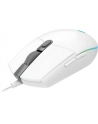 logitech Mysz G102 Lightspeed Gaming Mouse biała - nr 29