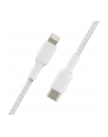 belkin Kabel Braided USB-C Lightning 1m biały - nr 7