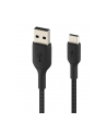 belkin Kabel Braided USB-C USB-A 15cm czarny - nr 2