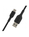 belkin Kabel Braided USB-C USB-A 15cm czarny - nr 3