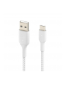 belkin Kabel Braided USB-C USB-A 15cm biały - nr 11