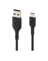 belkin Kabel Braided USB-C USB-A 2m  czarny - nr 6