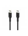 belkin Kabel Braided USB-C USB-C 1m czarny - nr 19