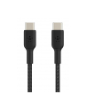 belkin Kabel Braided USB-C USB-C 1m czarny - nr 1