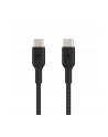 belkin Kabel Braided USB-C USB-C 1m czarny - nr 8