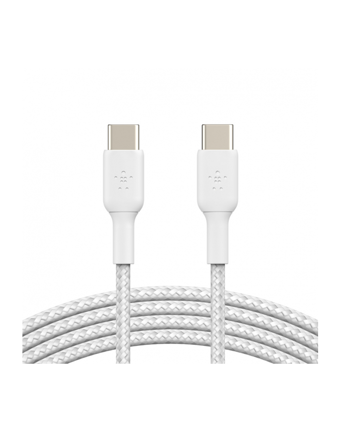 belkin Kabel Braided USB-C USB-C 1m biały główny