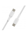 belkin Kabel Braided USB-C USB-C 1m biały - nr 3