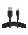 belkin Kabel USB-A micro USB PVC  1m czarny - nr 18