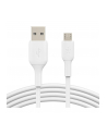 belkin Kabel PVC USB-A micro USB  1m biały - nr 12