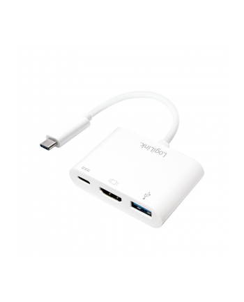 logilink Adapter wieloportowy USB-C do HDMI z PD